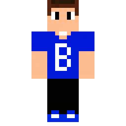 Boy in Blue and Black Outfit with Headphones — コミュニティの公開スキン