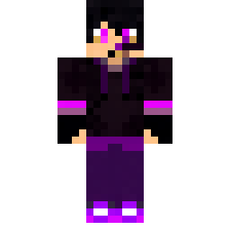 Black and Purple PvP Gamer Skin — コミュニティの公開スキン