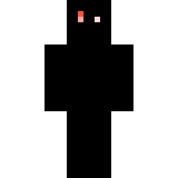 Black Character with Red Eye and X Eye — Skin pública de la comunidad