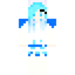 imfrostyxd Blue and White Minecraft Skin — Skin pública de la comunidad