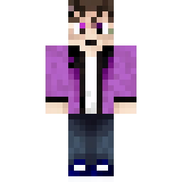 Skin de Casaco Roxo com Calça Jeans — Skin pública de la comunidad