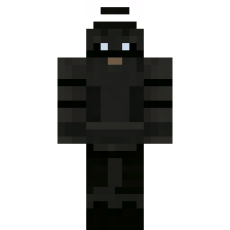 Dark Techwear with Silver Metallic Mask — Skin pública de la comunidad