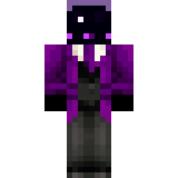 Purple-Coated End Lord Enderman Skin — Skin pública de la comunidad