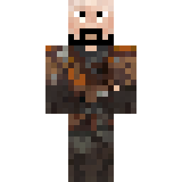 Glitched Arms Bearded Character — Skin pública de la comunidad
