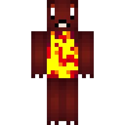 Nether Fire Mole with Brown Gauntlet — Skin pública de la comunidad