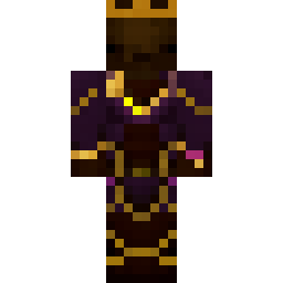 Crowned Figure in Dark Purple and Gold — Skin pública de la comunidad