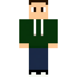 Young Male in Dark Green Hoodie — Skin pública de la comunidad