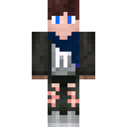 Dark Traveler with Black Hooded Jacket — Skin pública de la comunidad