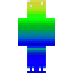 Gradient Green Blob Skin — Skin pública de la comunidad