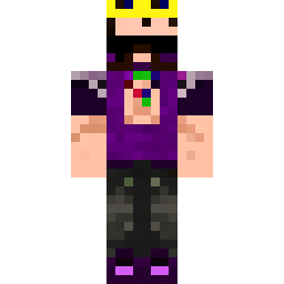 Purple D&D Character with Sunglasses and Jeweled Crown — Skin pública de la comunidad