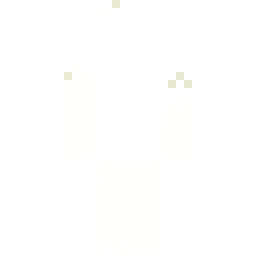 White Skin with Light Purple Blossoms and Pixel Eyes — Skin pública de la comunidad