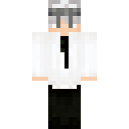 Elegant Silver-Haired Military Man — Skin pública de la comunidad