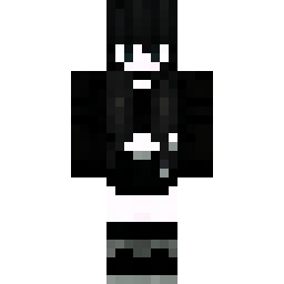 Black Metal Boy with Long Hair — Skin pública de la comunidad