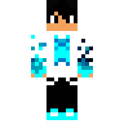 Icy Blue Flames Hoodie Skin — Skin pública de la comunidad
