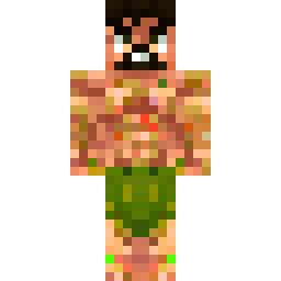 Muscular Tropical Skin with 3D Layers — Skin pública de la comunidad