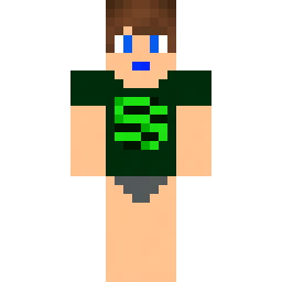 Dark Green Skin with Letter S — Skin pública de la comunidad