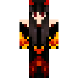 Demon Dragon with Wings and Fire — Skin pública de la comunidad