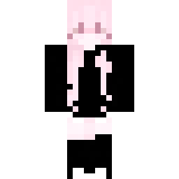 Pink Shirt and Black Tights Skin — Skin pública de la comunidad