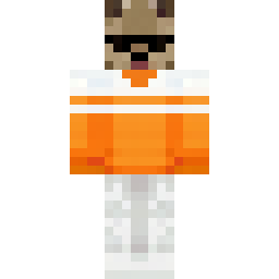 Guinea Pig in Orange Sweater with Drippy Glasses — Skin pública de la comunidad