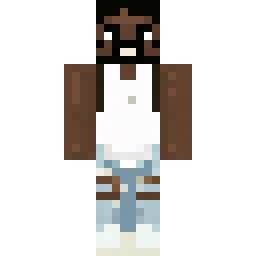 Dark-skinned man with dreads in a white singlet — Skin pública de la comunidad