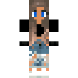 Long Wavy-Haired Rock Fan — Skin pública de la comunidad