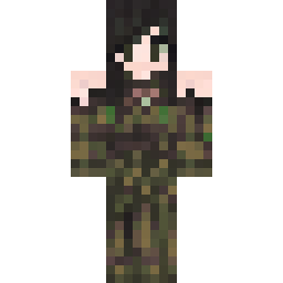 Whimsical Dark Fantasy Nature Woman — Skin pública de la comunidad