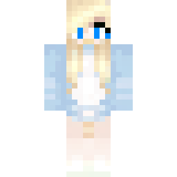 Cute Femboy in Sky-Blue Hoodie — Skin pública de la comunidad