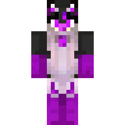 Black Furry Femboy with Purple Accents — Skin pública de la comunidad