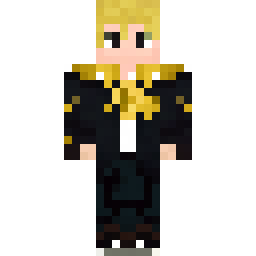 Blonder Junge mit Goldakzenten und Halskette — Skin pública de la comunidad