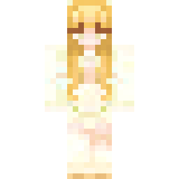 Gaeul IVE Golden-Haired Winter Soft Girl Skin — Skin pública de la comunidad