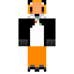 Anthropomorphic Fox in Black Hoodie — Skin pública de la comunidad