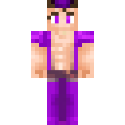 Парень в фиолетовом с дракончиком — Skin pública de la comunidad