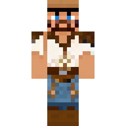Ковбойский скин в стиле Техаса без шляпы — Skin pública de la comunidad