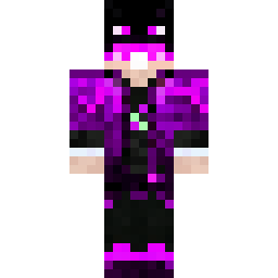 Kryzen Purple Shadow Warrior Minecraft Skin — Skin pública de la comunidad