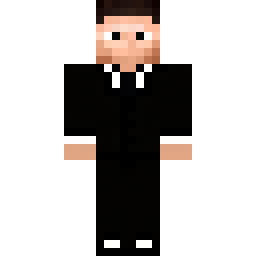 Стив в чёрном деловом костюме — Skin pública de la comunidad