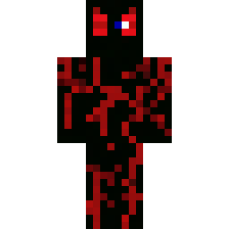 Obsidian Revenant with Red Cracks — Skin pública de la comunidad