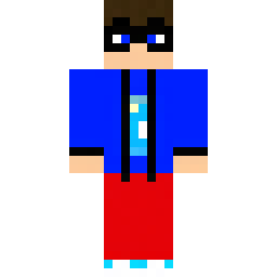 Blue-Suited YouTuber MOMO — Skin pública de la comunidad