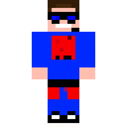 Momo Gamer YouTuber in Blue Suit — Skin pública de la comunidad