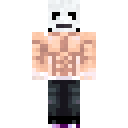Male Arrancar with Purple Spiked Hair and Hollow Mask — Skin pública de la comunidad