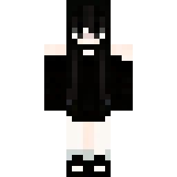 Goth Girl with Dark Hair — Публичный скин сообщества