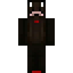 Black Furry Anthro with Bandaged Eyes — Skin pública de la comunidad