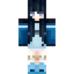 Dark Emo Water Minimal Skin — Skin pública de la comunidad