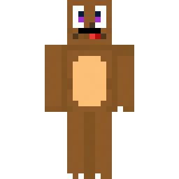 Cute Brown Mushroom Person Skin — Skin pública de la comunidad