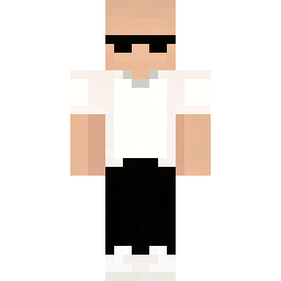 Young Man in White T-Shirt with Peace Sign — Skin pública de la comunidad