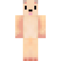 Criatura estilo pegatina en círculo blanco — Skin pública de la comunidad