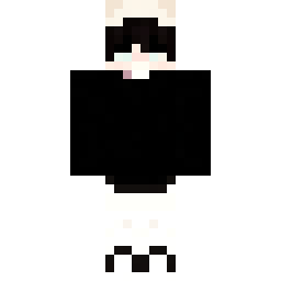 Cute Black-and-White :3 Face — Публичный скин сообщества