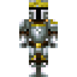 Brave Knight in Silver Armor — Публичный скин сообщества