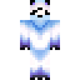 Blue and Purple Wolf Panda Hybrid Skin — Публичный скин сообщества