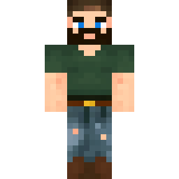 Man in Green Plaid Flannel and Cowboy Boots — Публичный скин сообщества