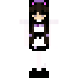 Lavender Furry Catgirl in Nun Outfit — Публичный скин сообщества